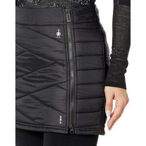 Smartwool Womens Insulated Quilted Skirt Black Size S Polyester & Wool Blend